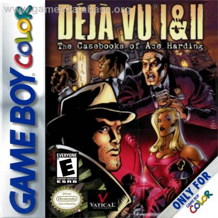 Cover Deja Vu 1 & 2: The Casebooks of Ace Harding for Game Boy Color